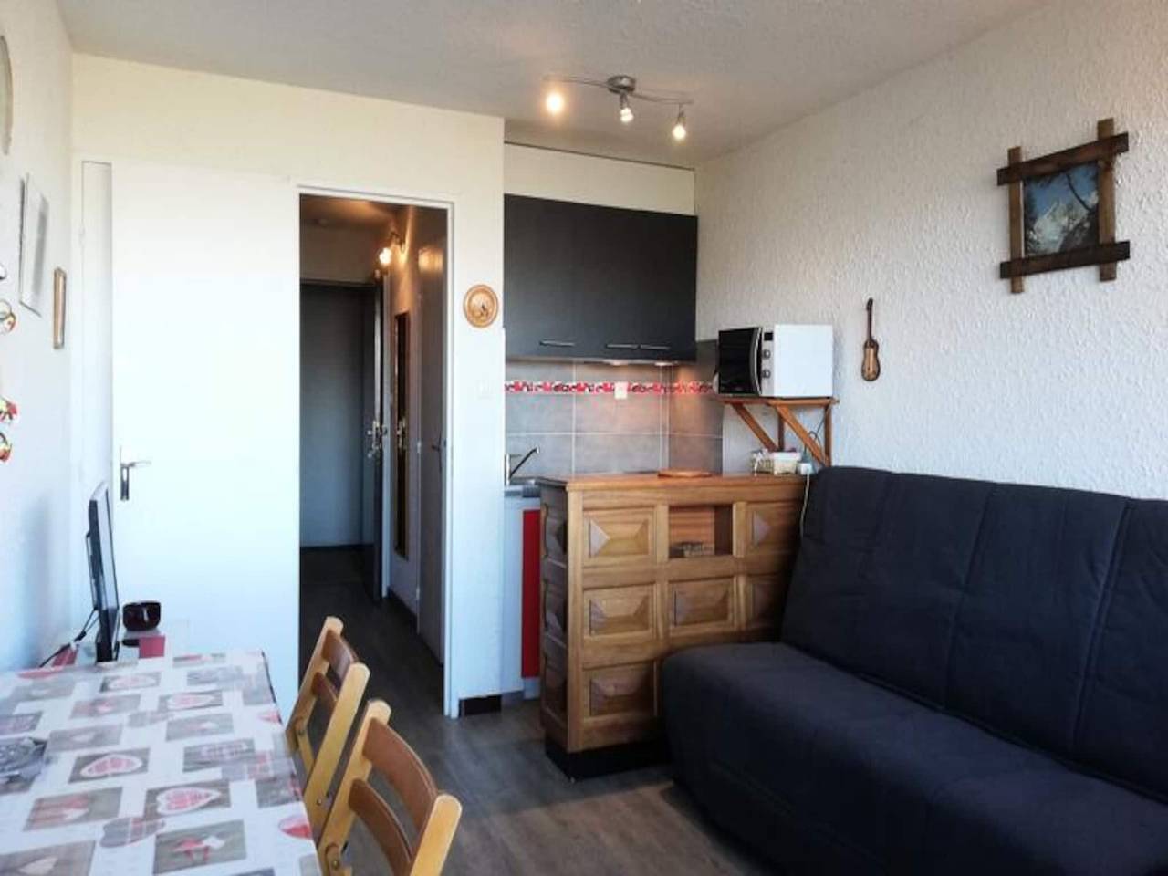 Appartement entier, Studio pour 4 Personnes in Pra-Loup (station de ski), Pra-Loup