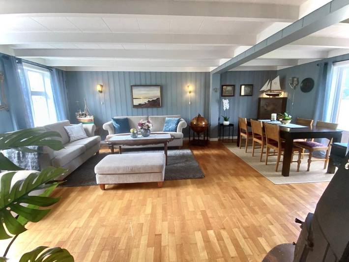 Ferienhaus für 12 Personen, mit Garten und Ausblick in Eide - 3