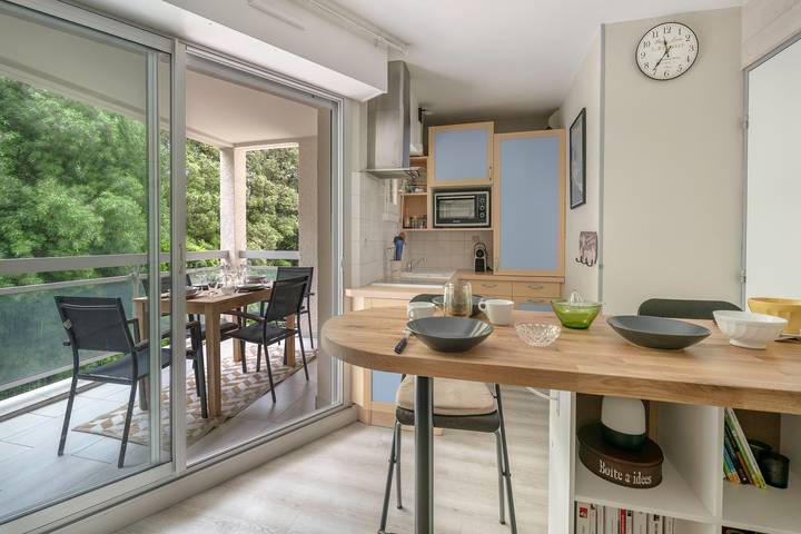 Appartement de vacances pour 4 personnes, avec terrasse à Pornic