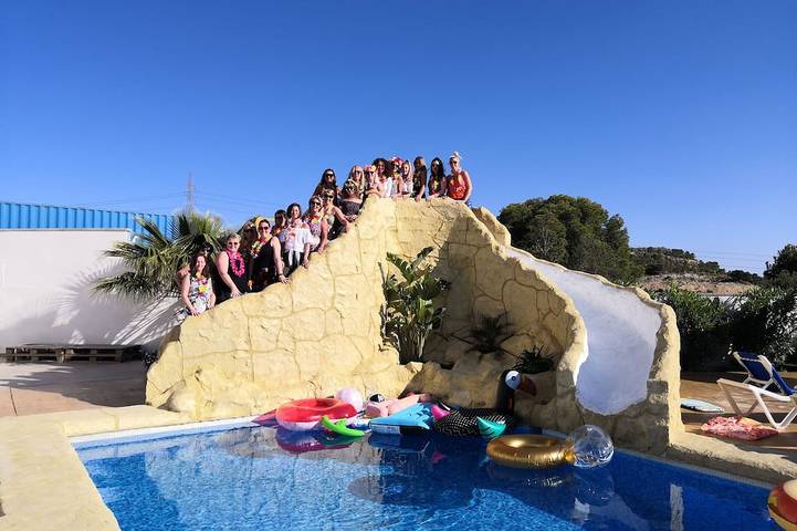 Chalet para 23 personas, con piscina en Busot