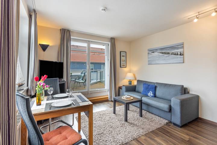 Appartement entier, Appartement 'Sonnendüne Im Dünenblick' avec vue sur mer, balcon et Wi-Fi in Strand Boltenhagen, Boltenhagen