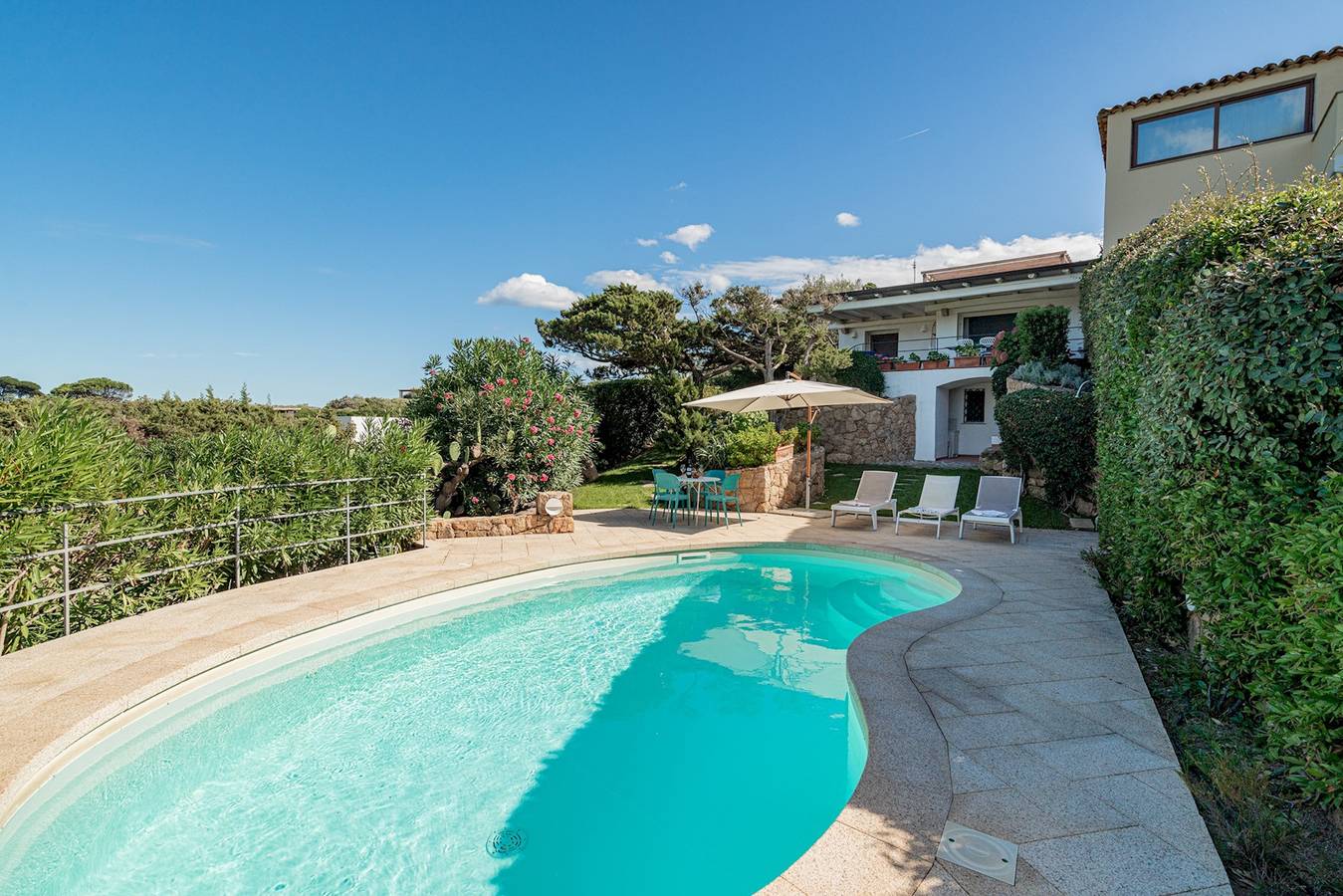 Villa für 8 Personen mit Terrasse in Liscia di Vacca, Arzachena