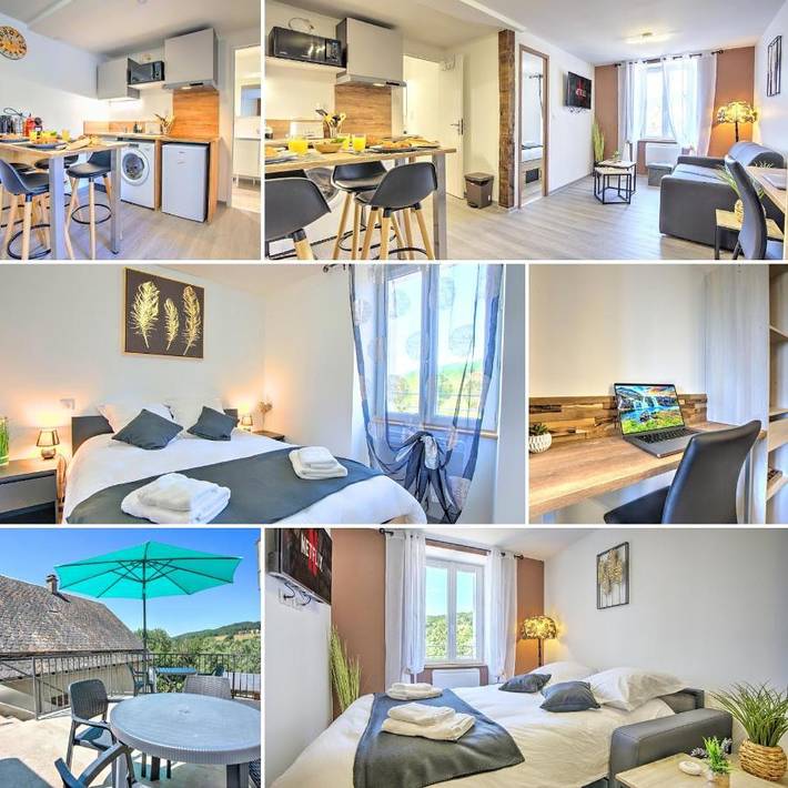 Gîte pour 4 personnes, avec vue et jardin à Banassac - 2