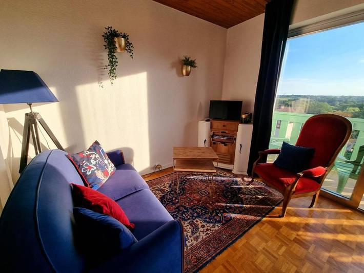 Gîte pour 4 personnes, avec Balcon ainsi que Terrasse et Vue à Bagnoles-de-l'Orne - 2