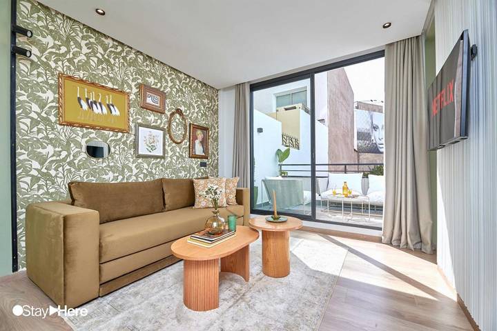 Appart’hôtel pour 2 personnes, avec terrasse et vue
