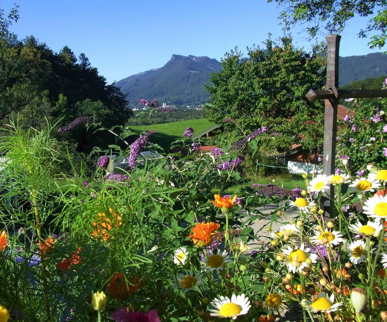 Ganze Ferienwohnung, Ferienwohnung szuahäusl - Ferienwohnung s´Zuahäusl 55 qm, separates Schlafzimmer, Süd- und Westbalkon in Aschau im Chiemgau, Chiemsee