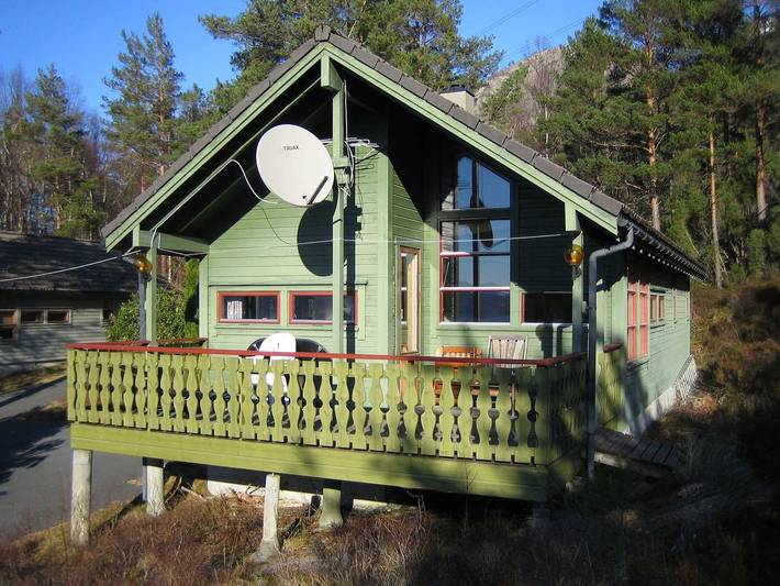 Ferienhaus für 6 Personen, mit Terrasse und Sauna sowie Ausblick