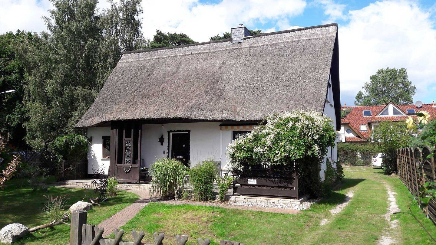 Reethus, Ferienhaus in Wald- und strandnähe in Prerow, Fischland - Darß - Zingst