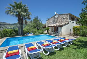 Villa in Pollença, Serra de Tramuntana für 8 