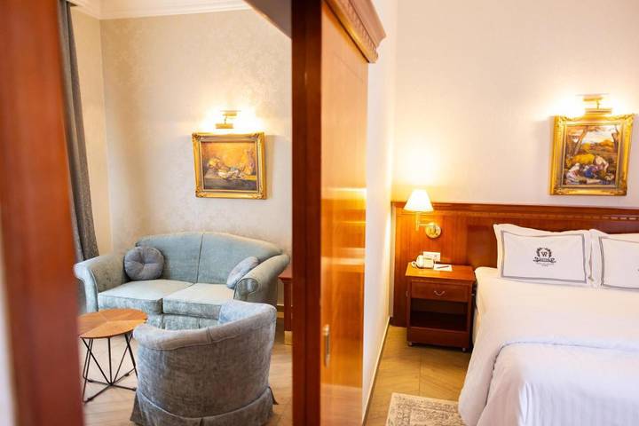Hotel dla 2 osób, z widok i ogród oraz sauna w Osijek