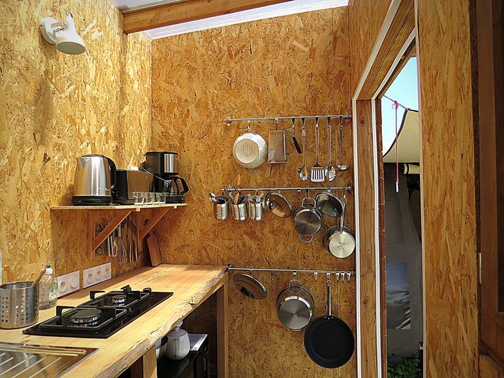 Glampings pour 4 personnes, avec piscine près du Canal du Midi - 3