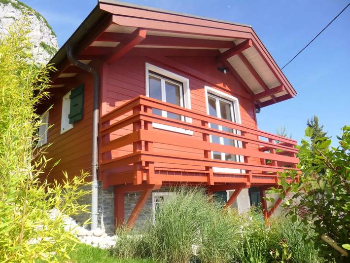 Chalet pour 4 personnes, avec terrasse