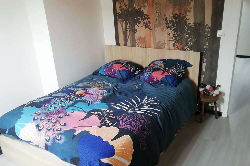 Seasonal rental, Near Coutainville (Manche), house sea and countryside in Anneville-sur-Mer, Coutances