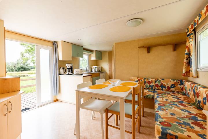 Bungalow für 4 Personen, mit Seeblick und Garten in Gironde - 4