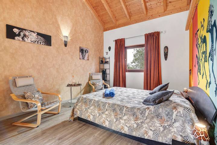 Nairobi Kamer - Naturistisch B&B voor stellen in Alte, Faro District