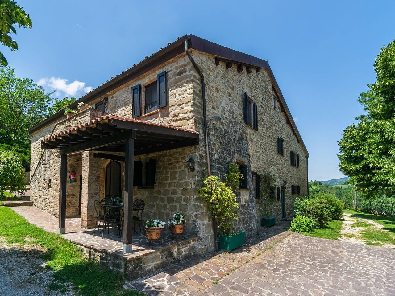 Bauernhaus in Umbrien mit Pool in Gubbio, Umbrien