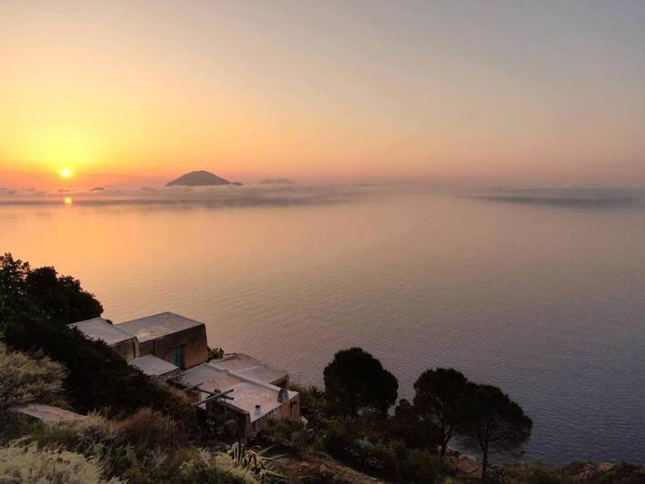 Location de vacances pour 9 personnes, avec vue et jardin dans Alicudi - 4