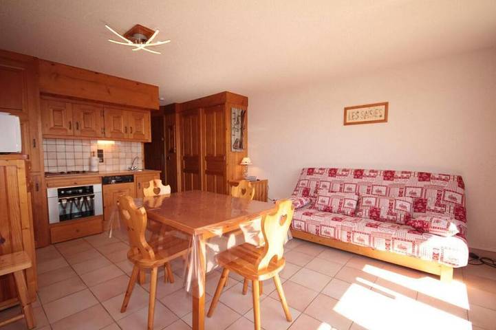 Chalet pour 4 personnes, avec balcon à Les Saisies