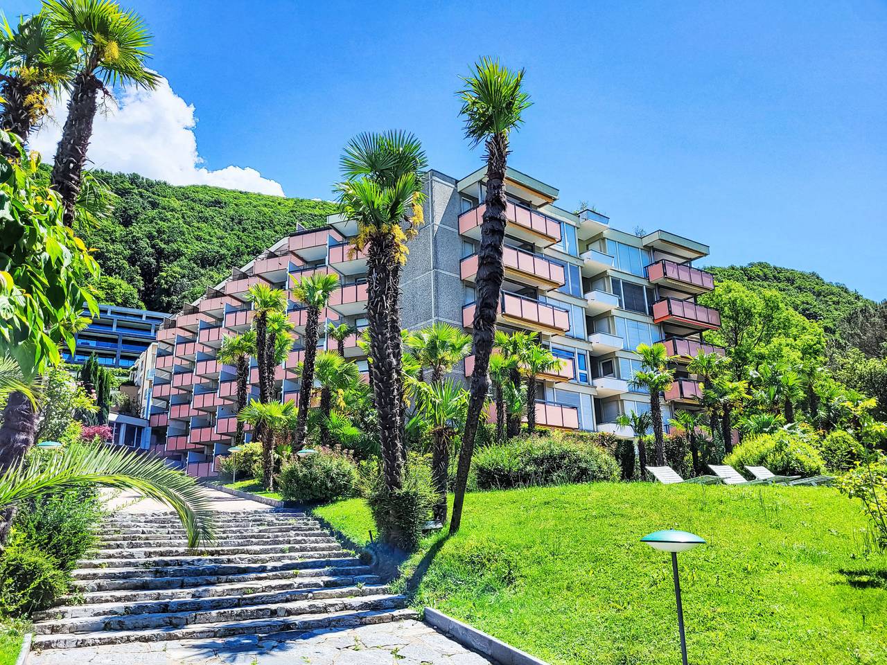 Appartement entier, Lago di Lugano Relax Apt.604 in Bissone, Lac de Lugano