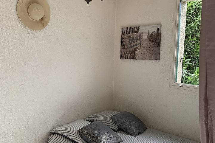 Le Barcarès: 2-Schlafzimmer-Wohnung mit Klimaanlage, 200 m vom Strand in Le Barcarès, Côte d'Améthyste