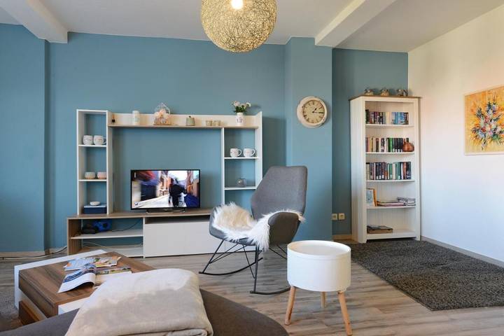 Ferienwohnung für 4 Personen, mit Terrasse und Seeblick sowie Ausblick in Wismar - 2