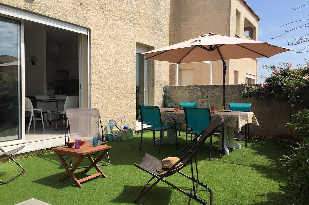 Geheel appartement, Droom gezinswoning met tuin, ideale locatie op 20 meter van het strand in Carnon-Plage, Mauguio