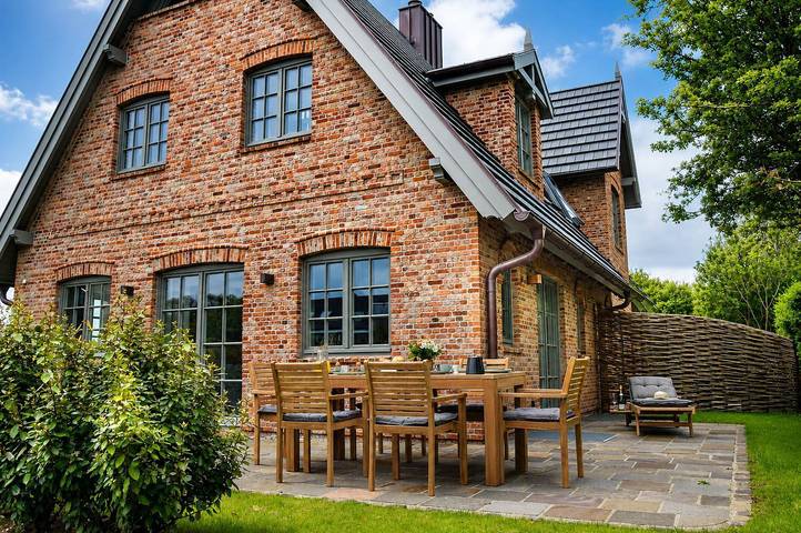 Ferienhaus für 6 Personen, mit Terrasse und Garten sowie Sauna und Ausblick in Wenningstedt