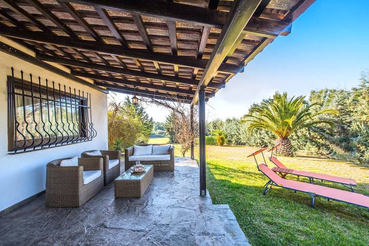 Ferienhaus für 6 Personen, mit Garten