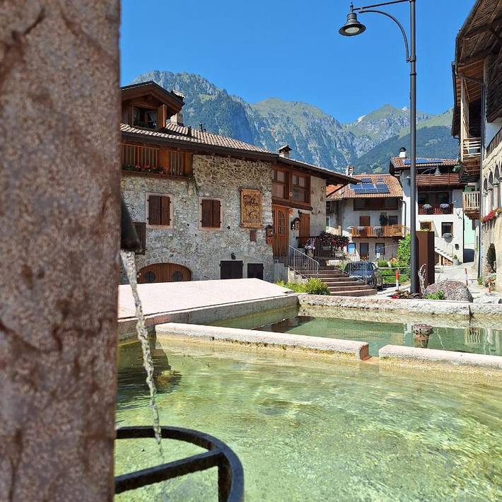 Gîte pour 4 personnes, avec vue et terrasse à San Lorenzo in Banale