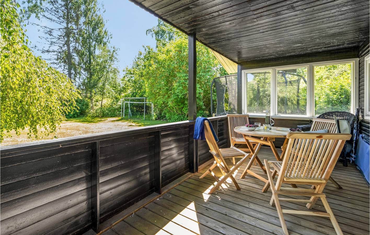Ferienhaus für 3 Personen mit Terrasse in Kaldred, Kalundborg und Umgebung