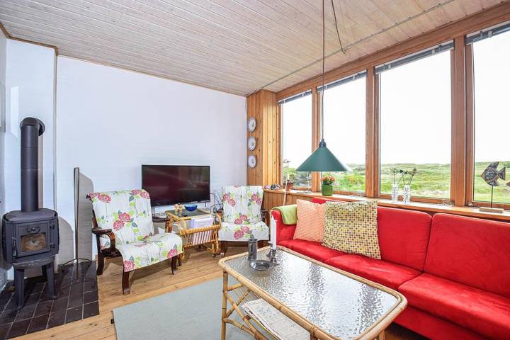 Hyggeliges Ferienhaus direkt in den Dünen – Mit Außendusche und 3 herrlichen Terrassen in Fjand, Nissum Fjord