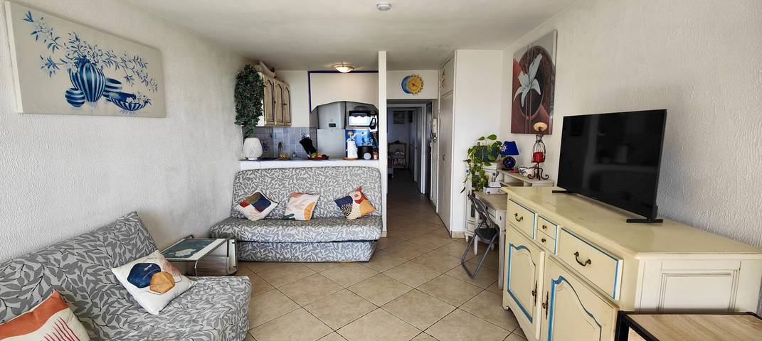 Gîte pour 4 personnes, avec balcon, adapté aux familles dans Plage du Capitole - 4