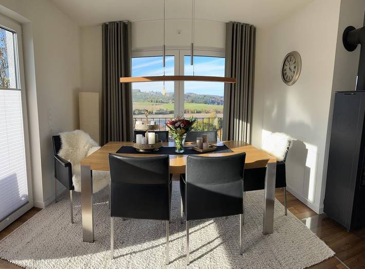 Ferienhaus für 6 Personen, mit Sauna und Garten sowie Seeblick und Ausblick in Hessen - 2