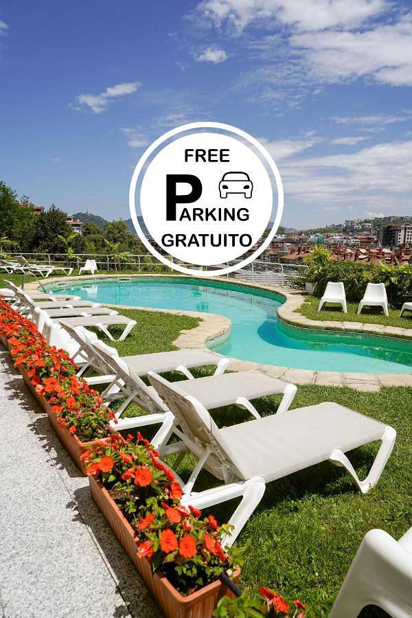 Hôtel pour 2 personnes, avec piscine et jardin, animaux acceptés à San Sebastian