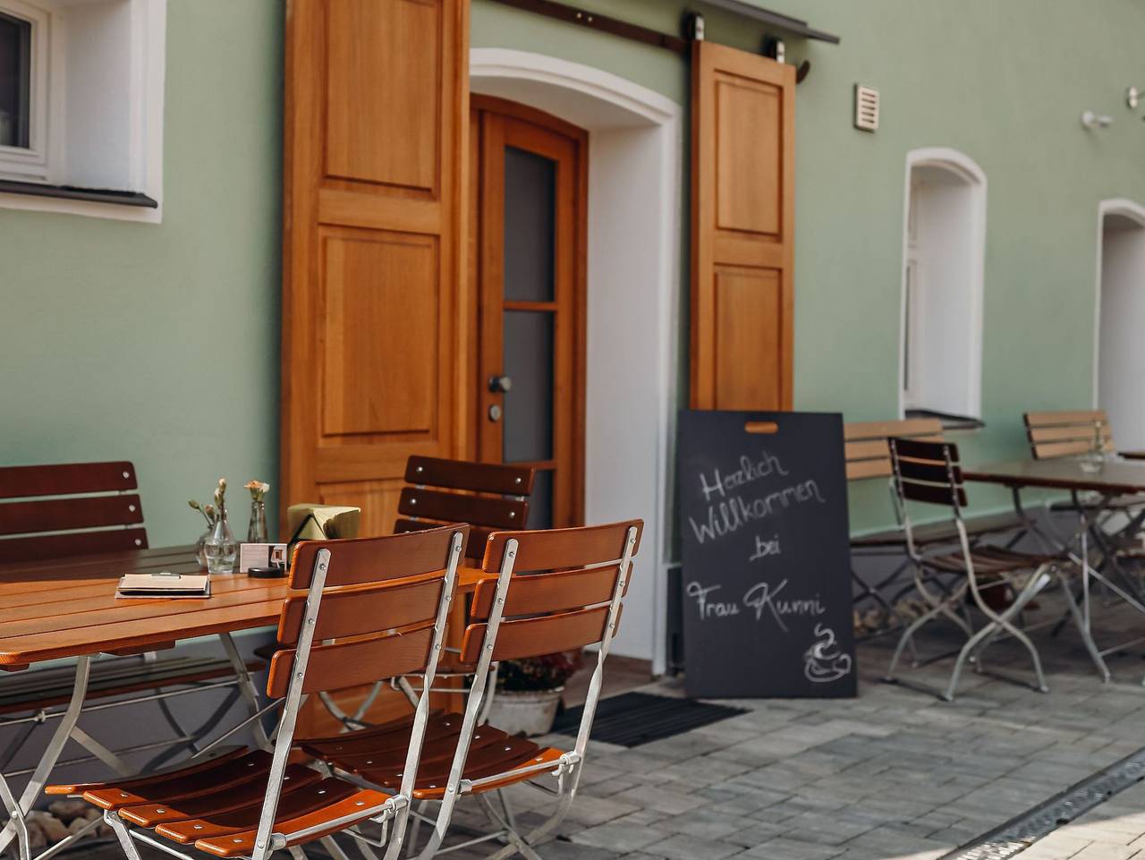Ganze Ferienwohnung, Frau Kunni - Café und Ferienwohnungen - Bärbel in Gräfenberg, Frankenalb