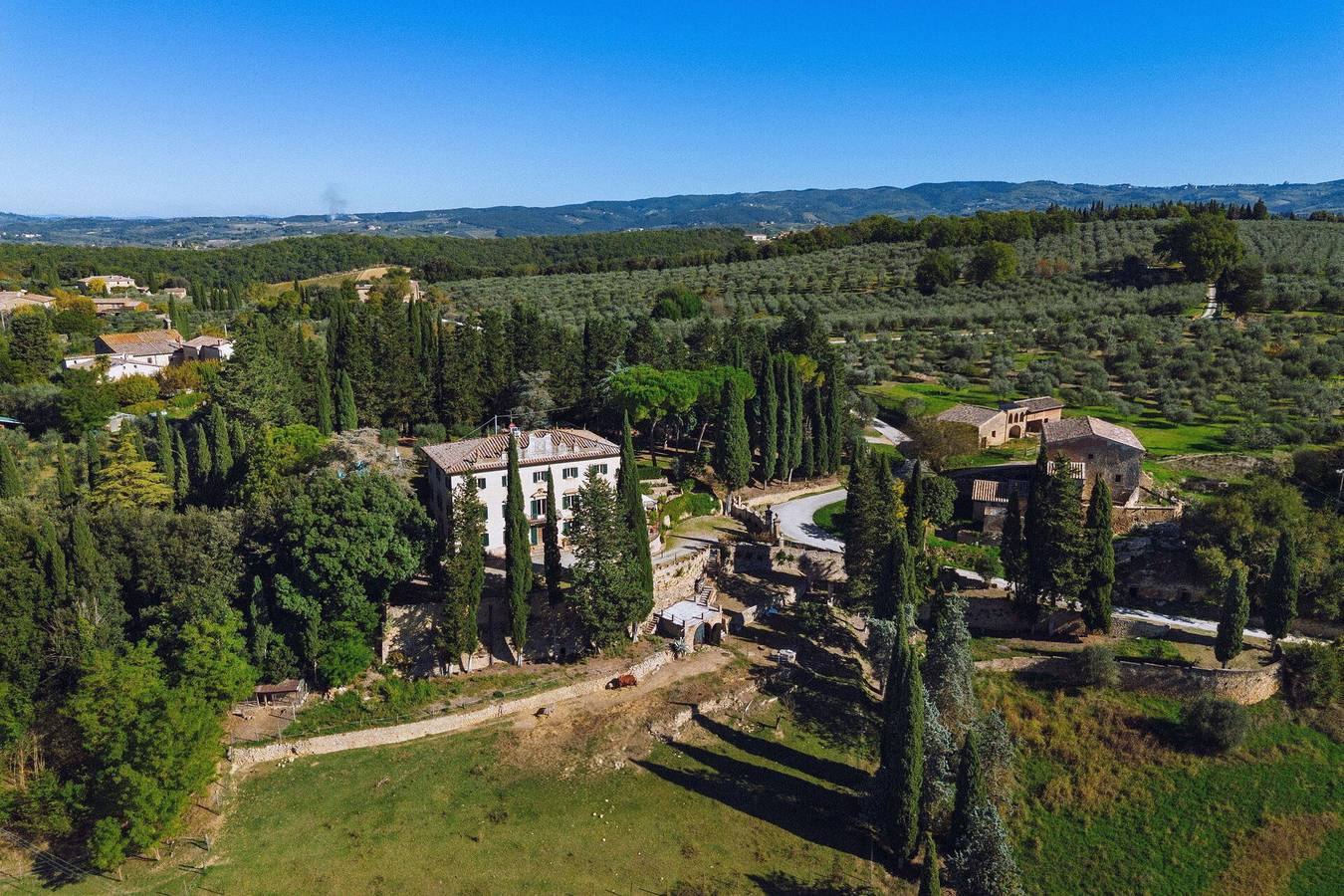 Villa Staggia in Poggibonsi, Provincie Siena