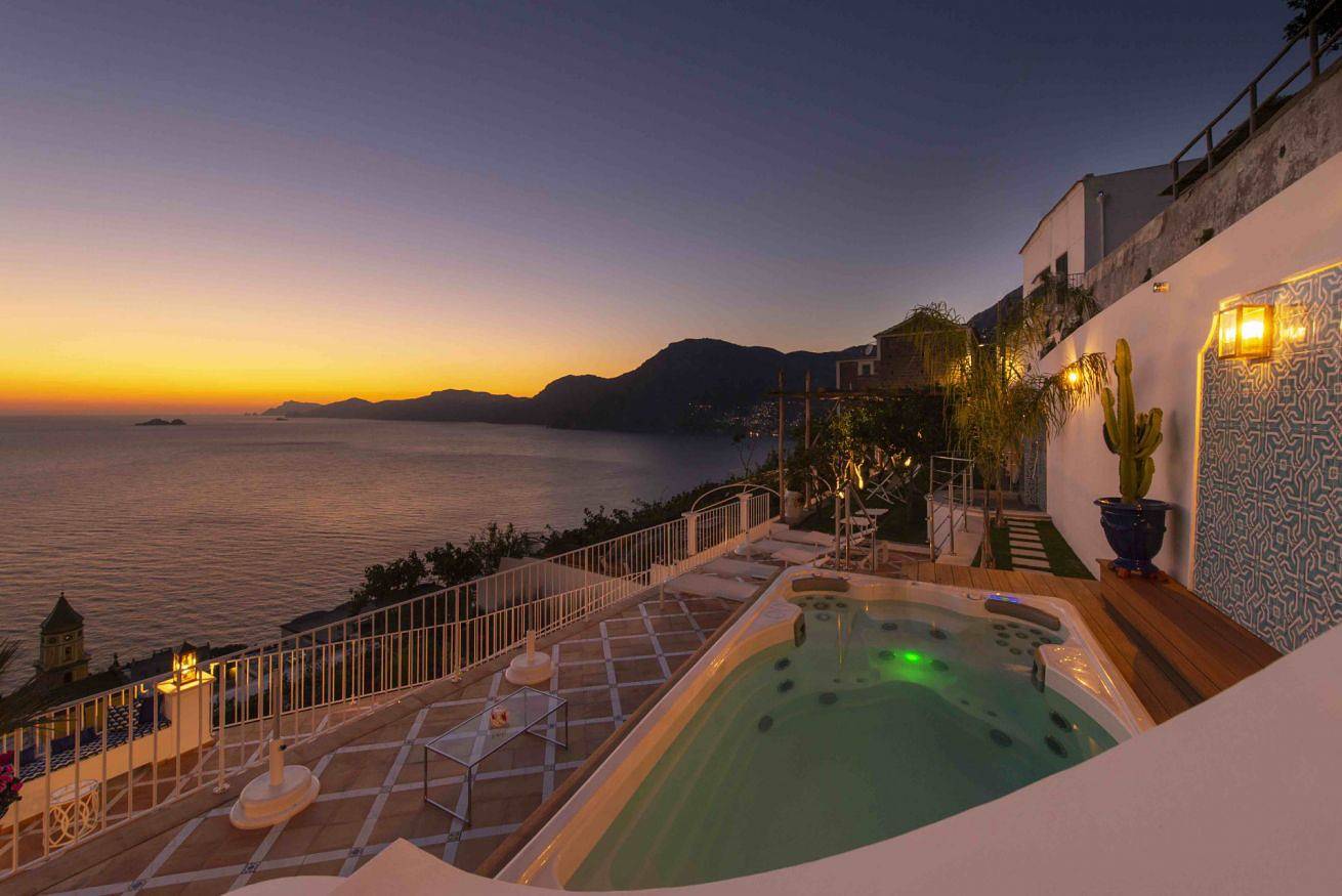 Exclusive Villa in Praiano with Pool & View in Gavitella beach, Praiano
