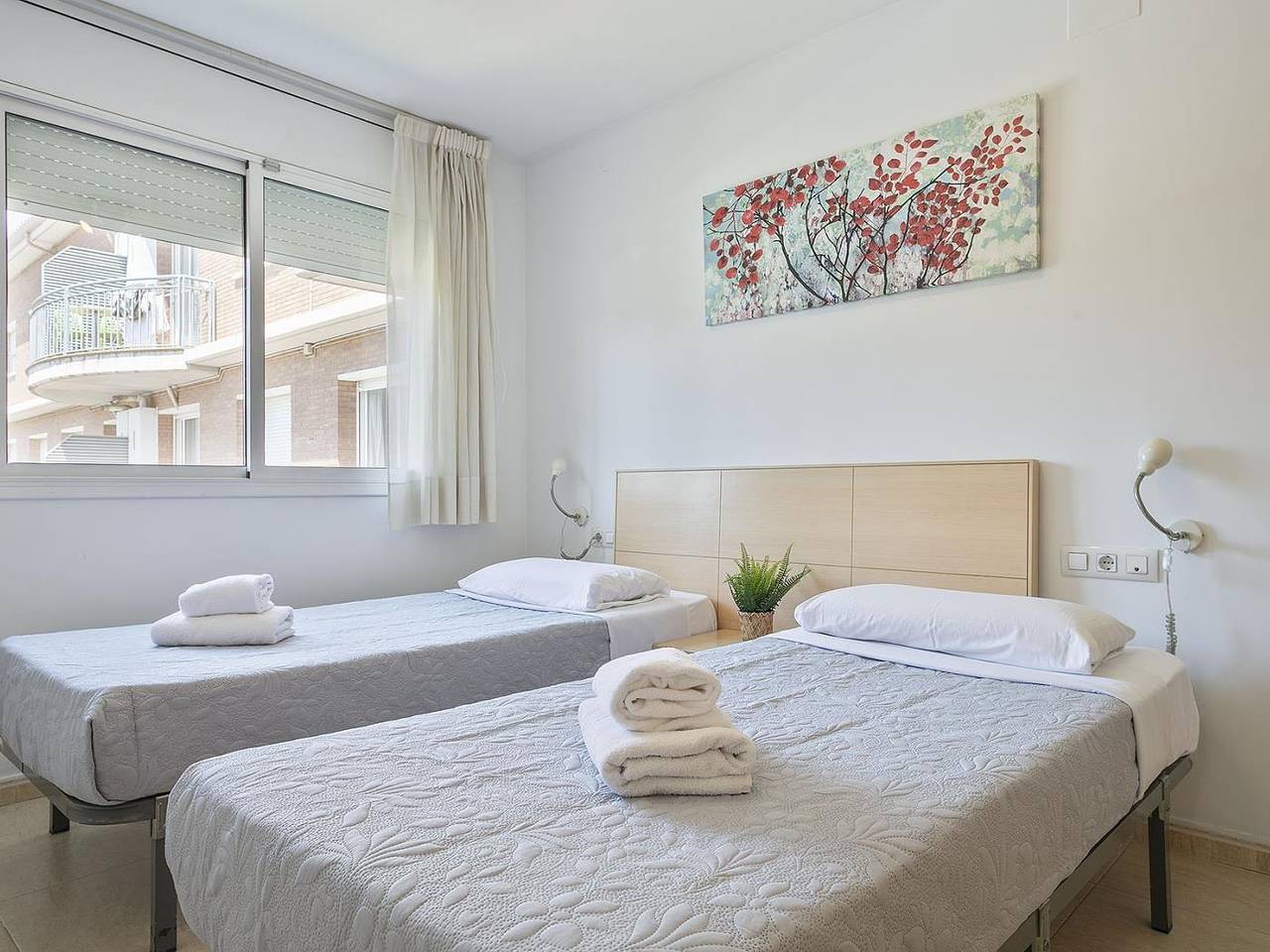 Ganze Ferienwohnung, Ferienwohnung für 3 Personen mit Balkon/Terrasse in Castelldefels, Baix Llobregat