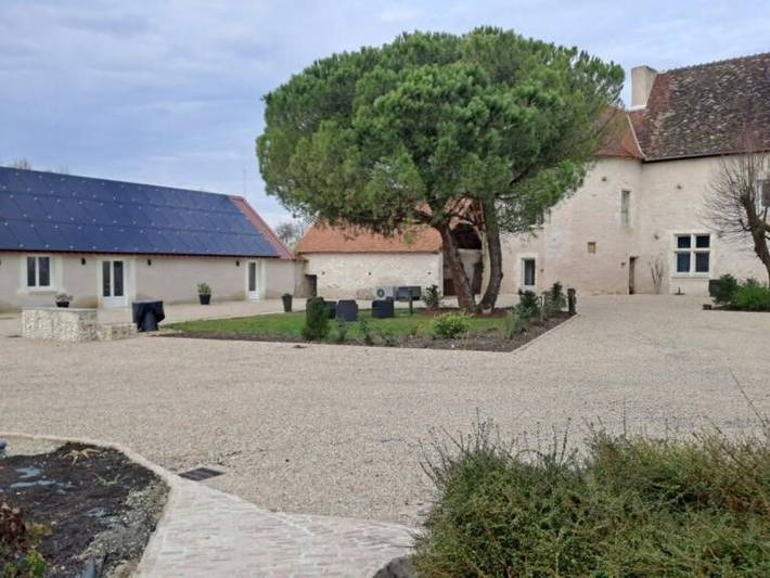 Charmante maison historique rénovée avec terrasse, près des grands étangs de Brenne in Douadic, Le Blanc und Umgebung