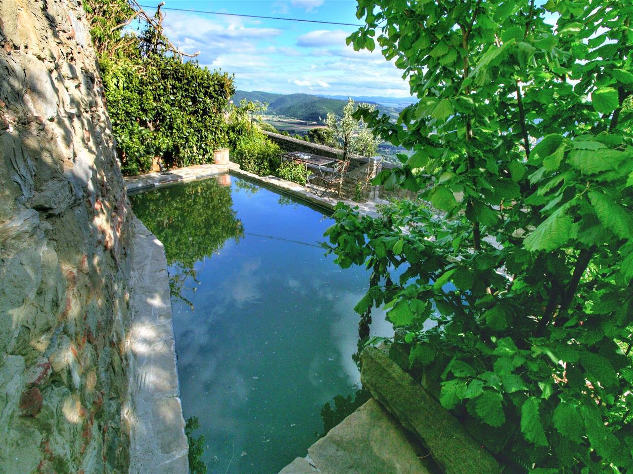 Stone house villa with Spa in Cortona in Cortona, Arezzo Province