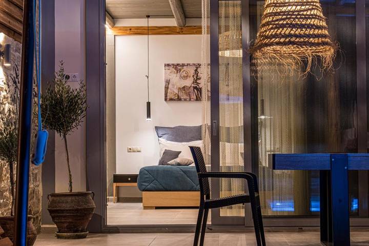 Location de vacances pour 4 personnes, avec terrasse et piscine dans Matala - 4