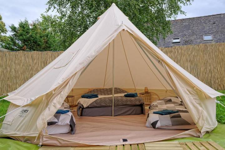 Tente pour 4 personnes, avec jardin en Cotes-d'Armor - 2