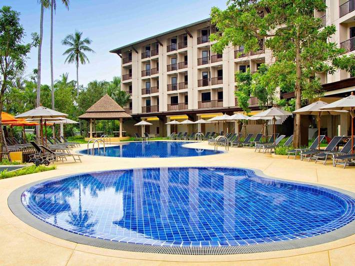 Hotel für 2 Personen, mit Kinderpool und Terrasse sowie Pool und Ausblick, mit Haustier in Krabi Provinz