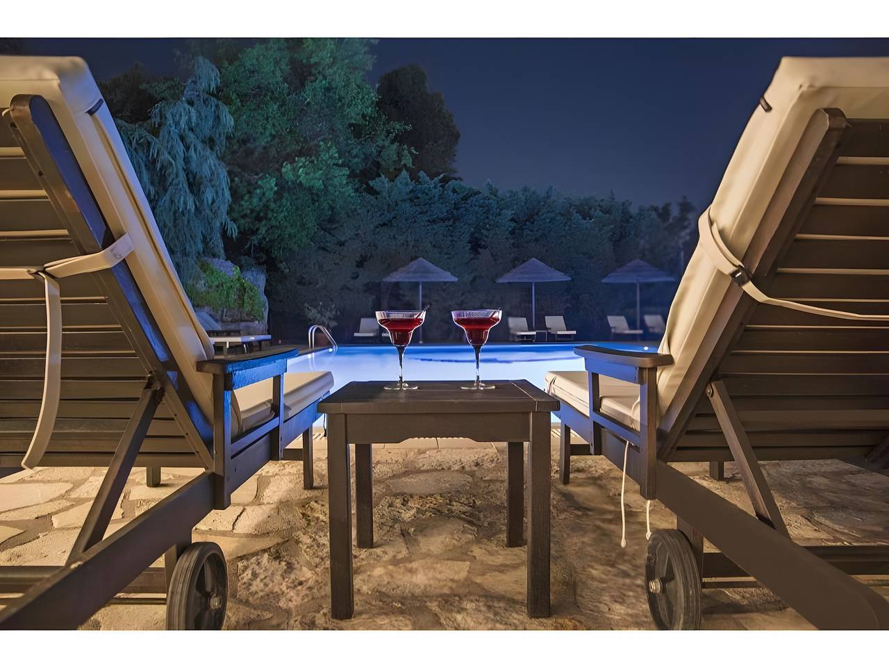 Apartment 'Corfu Club Maisonette 5' mit Gemeinschaftspool, Wlan und Klimaanlage in Limni (Korfu), Korfu
