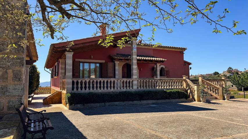 Villa Sa Tanca mit Meerblick, Bergblick, Wlan, Pool und Garten in Portol, Marratxí