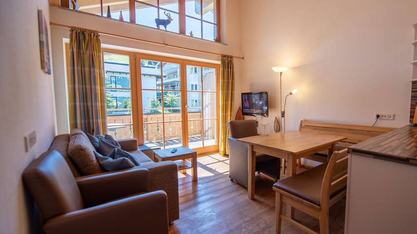 Ferienwohnung für 5 Personen, mit Balkon und Ausblick in Krimml