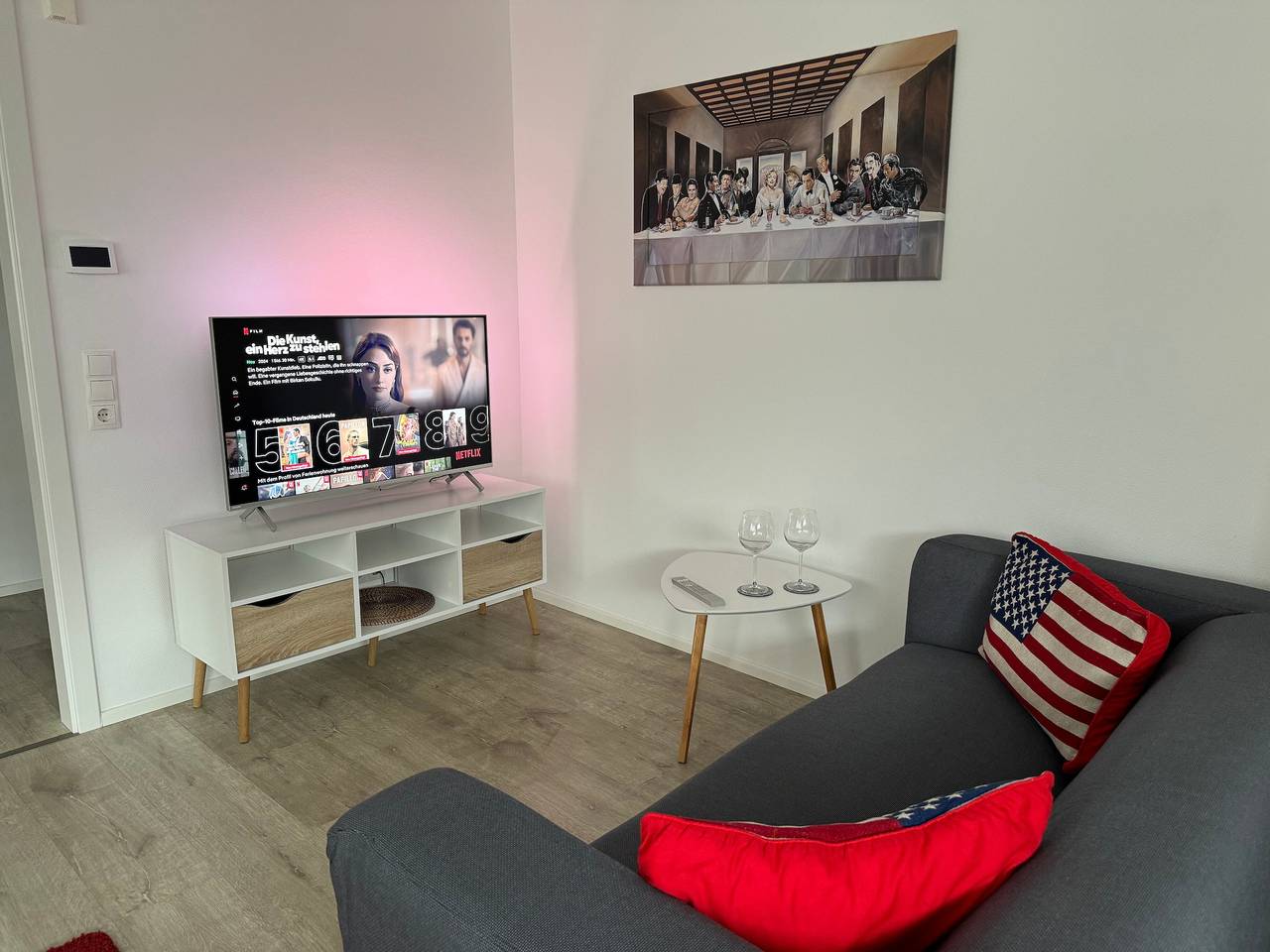 Entire apartment, Apartment 'Alina' with Private Terrace and Wi-Fi in Hoffenheim, Sinsheim