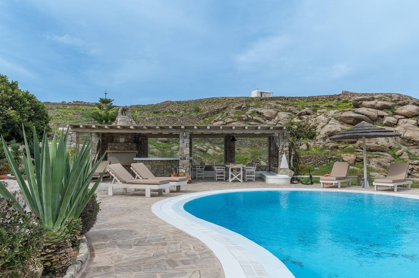 Apartamento entero, Apartamento 'Myconian V' con vistas al mar, Wi-Fi y aire acondicionado in Mykonos