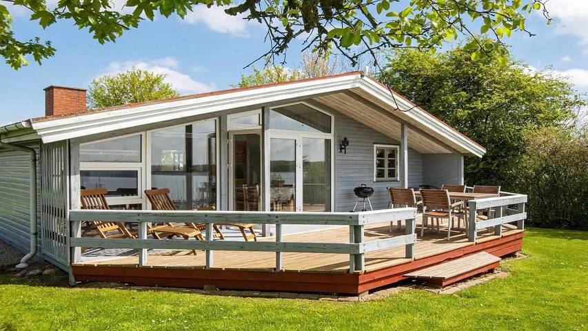 Ferienhaus mit Meerblick für 5 Personen, mit Terrasse in Hadersleben