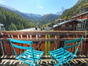 Ferienwohnung für 4 Personen, mit Balkon in Zermatt